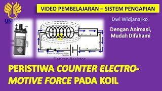 IG17 Peristiwa Counter Electromotive Force pada Koil [upl. by Odrautse901]