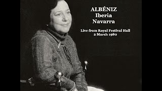 Alicia de Larrocha plays Albéniz  Iberia  Navarra 1980 Live [upl. by Jud]