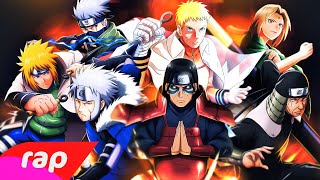 Rap dos Hokages Naruto  A VONTADE DO FOGO  NERD HITS [upl. by Levison789]