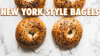 How To Make New York Style Bagels [upl. by Schwab]