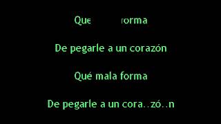 PUÑALADA TRAPERA KARAOKE CANTALA COMO LOLA BELTRAN [upl. by Aketal854]