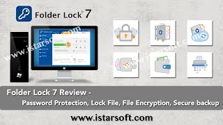 Folder Lock 7 Review Password Protection Lock File File Encryption Secure backup [upl. by Elrae]