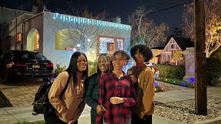 Alameda California Xmas lights 2023 [upl. by Nilkoorb237]