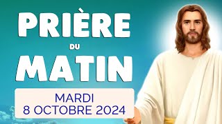 🙏 PRIERE du MATIN Mardi 8 Octobre 2024 avec Évangile du Jour et Psaume [upl. by Ainud]