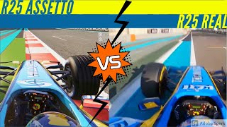 ALONSO R25 ABU DHABI ONBOARD VS ASSETTO CORSA  F1 2005 [upl. by Sila611]