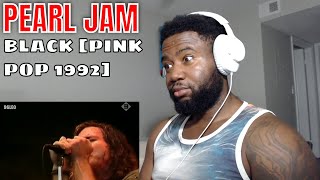 Pearl Jam  Black Pinkpop 1992  REACTION [upl. by Dreeda]