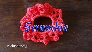 Haken  tutorial 589 Scrunchie [upl. by Zennie]