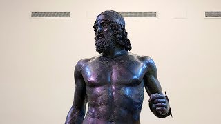 Riace bronzes Museo nazionale della Magna Grecia Reggio Calabria Calabria Italy Europe [upl. by Scheider]