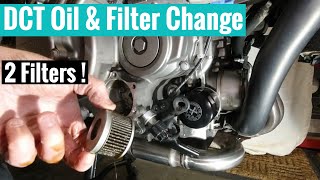 Honda Crosstourer VFR1200X DCT oil change with 2 filters [upl. by Francois764]