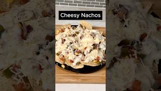 BEST NACHOS RECIPE  Cheesy Loaded Nachos  Veggie Nachos  Homemade Nachos  Cafe style Nachos [upl. by Ecidnacal]