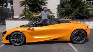 Heres Why The McLaren 720S Spider Is the Best New McLaren [upl. by Latsirc]