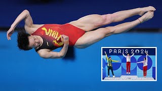 Chen Yiwen Wins Gold Medal  Womens 3m springboard  Paris Olympics 2024 [upl. by Helve]