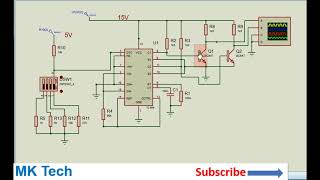 TL494 PWM Circuit on Proteus Simulation [upl. by Helbonia804]