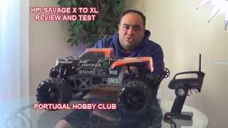 HPI SAVAGE X TO XL CONVERSION REVIEW AND TEST [upl. by Attwood]