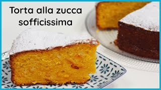 TORTA DI ZUCCA Soffice PUMPKIN Cake Recipe [upl. by Yekram]