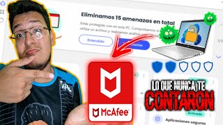 ¿Es SEGURO tener McAfee como ANTIVIRUS en nuestra PC🤔🛡️ Review con RESULTADOS NO BUENOS💻 [upl. by Chee2]