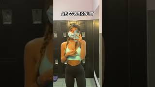 Azaria Mckinnon workout routine 🍑 Abs [upl. by Couq]