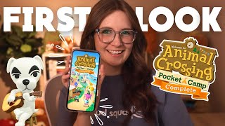 Trying Animal Crossing Pocket Camp for the FIRST TIME [upl. by Cran]