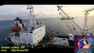 TAIWAN PURSEINER FISHING VESSEL ANG LUPET MY HELICOPTERNET FISHING [upl. by Giorgia]