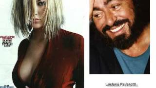 Charlotte Church Luciano Pavarotti The Duet that never was  O Holy Night [upl. by Eellek]