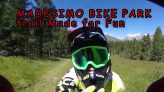 BIKE PARK MADESIMO trailMade For Fun [upl. by Antonie411]