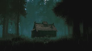 Creepy Cabin in the Woods  Scary ASMR Ambience  Halloween Haunted House Soundscape amp Atmosphere [upl. by Bever121]