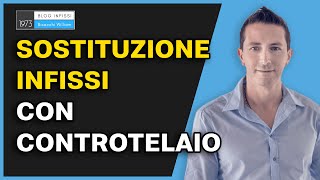 Sostituzione infissi con controtelaio  wwwblogbisacchiit [upl. by Dachi]