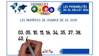 LOTO CROIX DU JOUR  04 JUILLET 2024  COMMENT GAGNER À LA LOTERIE [upl. by Halas148]