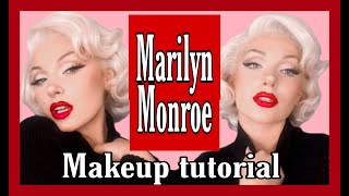 Marilyn Monroe  Makeup Tutorial  tranformation [upl. by Domenico]