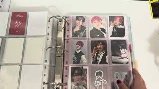 Storing my kpop photocards 5 Enhypen Svt TXT and more [upl. by Stetson856]