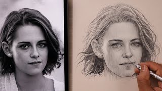 🔥👉 Basics of Portrait Drawing for Beginners  Free Hand Portrait Drawing sketchbookbyabhishek [upl. by Nylime241]