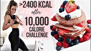 WHAT I EAT IN A DAY AFTER A 10000 CALORIE CHEAT DAY  2400 calories [upl. by Otir]