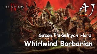 Diablo 4 PL  Sezon 5  Sezon Piekielnych Hord  Barbarzyńca  zaczynamy od Katedry Światła [upl. by Esoj348]