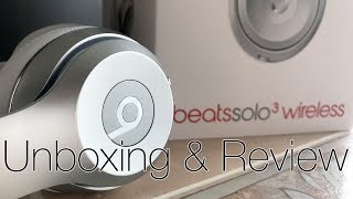 Beats Solo3 Wireless Unboxing amp Review [upl. by Valentina]