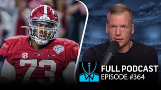 Simms 2022 Draft OL Rankings  CHRIS SIMMS UNBUTTONED Ep 364 FULL [upl. by Brion]