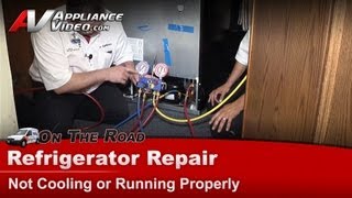 Maytag Refrigerator Repair  Not Cooling or Running  Compressor [upl. by Neras624]