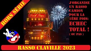 Routier  Rassemblement de camions à Claville en Normandie Des Scania Volvo Man en mode chill [upl. by Gipsy]