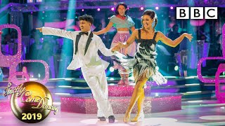 THEY GOT 40 Karim and Amy Jive to You Cant Stop the Beat  Week 11 Musicals  BBC Strictly 2019 [upl. by Labinnah703]