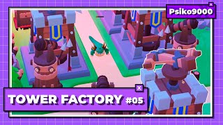 LAGARTOS INVENCIBLES  TOWER FACTORY 05 Gameplay Español [upl. by Trilbi]