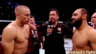 Georges StPierre vs Johny Hendricks Highlights Controversial CLASSIC ufc [upl. by Siesser]