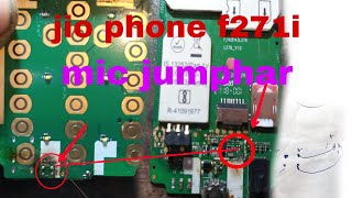 jio phone f271i mic not working solution jio phone mic jumphar [upl. by Nylasej48]