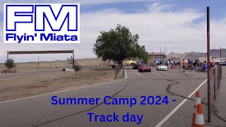 Flyin Miata Summer Camp 2024 Track Day  Grand Junction Motor Speedway [upl. by Persis519]