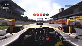 F1 2017 GAMEPLAY  SUZUKA 50 FIRST LOOK AT THE HANDLING [upl. by Odnalref]