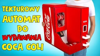 Automat do Cola Coli z tektury🥤 [upl. by Ayotac]