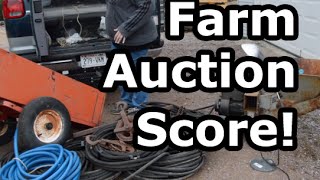 We Scored BIG at a Farm Auction [upl. by Topper]