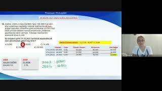 SDS Akademi SGS Finansal Muhasebe 27062024 Part 2 [upl. by Kore113]