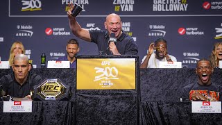 UFC 300 PreFight Press Conference Highlights [upl. by Milzie]