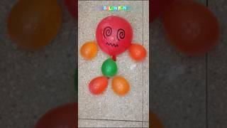 Satisfying ASMR Water Color Reverse asmr balloon poppingballon satisfying balloonpop ballonpop [upl. by Ashraf]