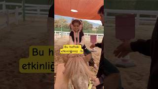 Yeni hobimiz🐴 denizli horse teyze yeğen reels [upl. by Flam]