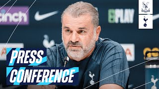 ANGE POSTECOGLOU PRESS CONFERENCE  CRYSTAL PALACE V TOTTENHAM HOTSPUR [upl. by Coretta]